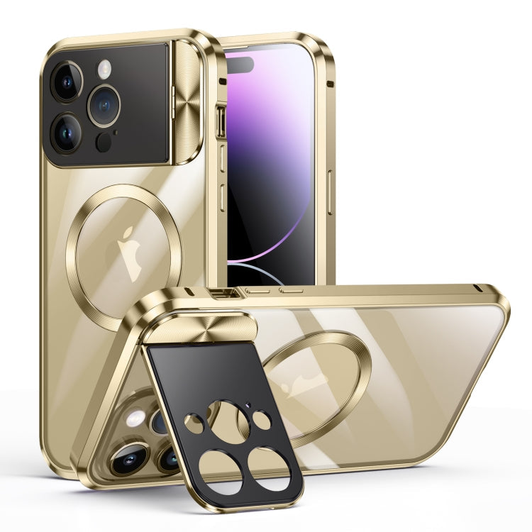 Large Window Holder MagSafe Magnetic Metal Phone Case, For iPhone 15 Pro Max, For iPhone 14, For iPhone 15 Pro, For iPhone 14 Pro, For iPhone 15