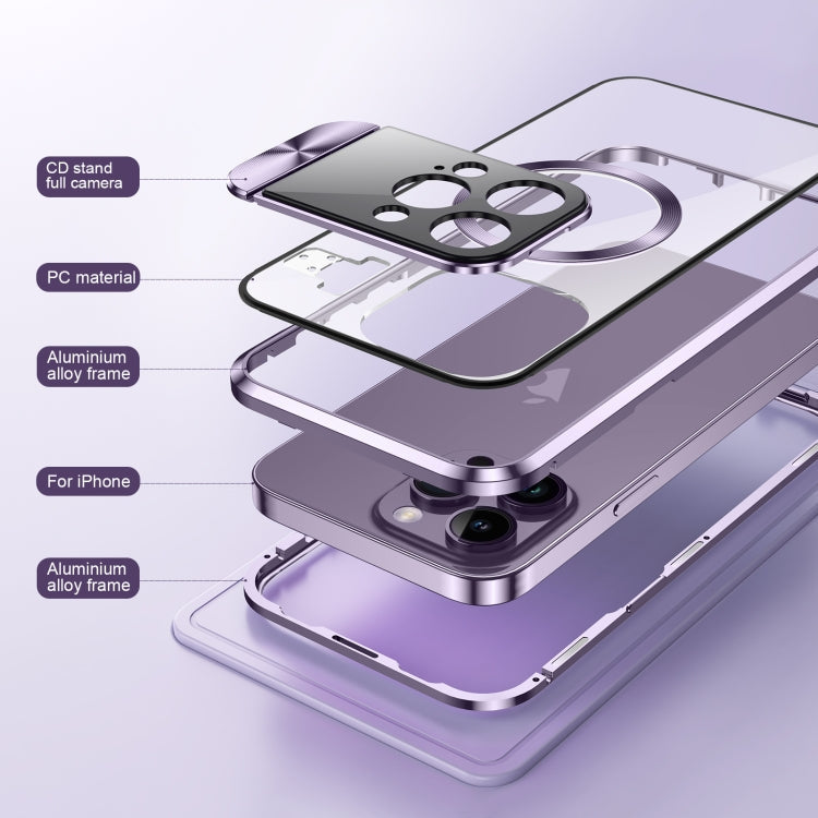 Large Window Holder MagSafe Magnetic Metal Phone Case, For iPhone 15 Pro Max, For iPhone 14, For iPhone 15 Pro, For iPhone 14 Pro, For iPhone 15
