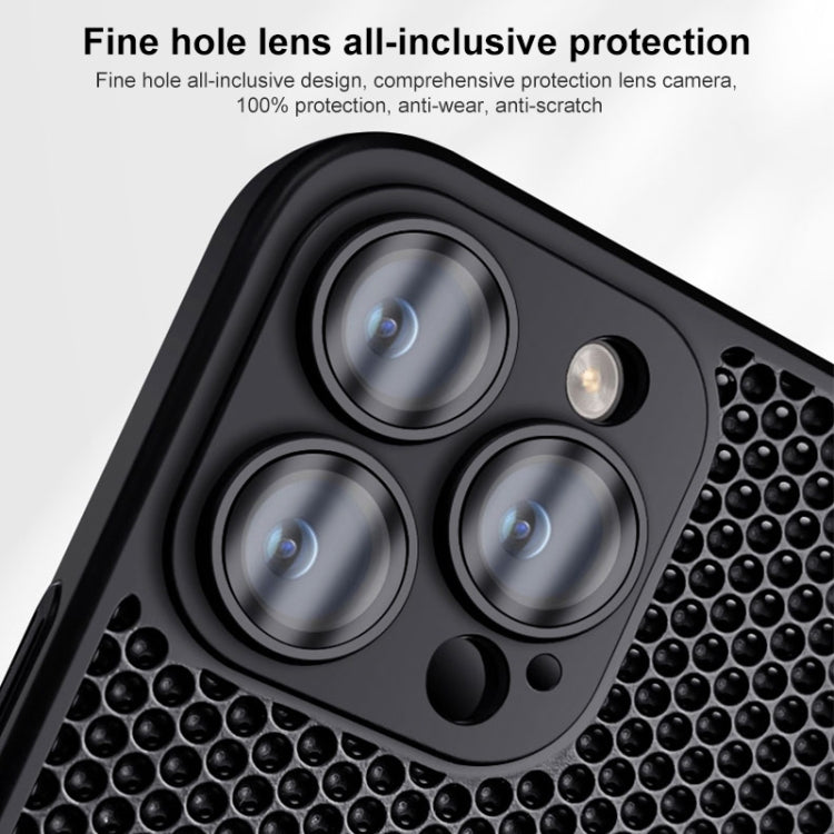 Honeycomb Radiating PC Phone Case, For iPhone 12 Pro, For iPhone 11 Pro Max, For iPhone 11