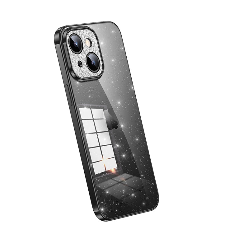 SULADA Electroplated Transparent Glittery TPU Phone Case, For iPhone 15 Pro Max, For iPhone 14 Plus, For iPhone 15 Pro, For iPhone 14, For iPhone 14 Pro, For iPhone 15 Plus
