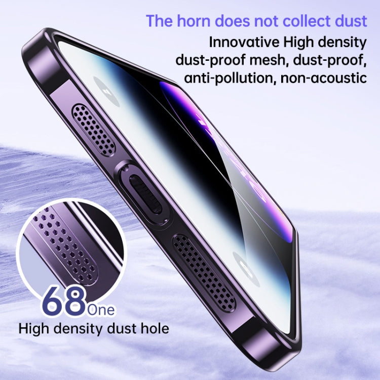 SULADA Electroplated Transparent Glittery TPU Phone Case, For iPhone 14 Pro Max, For iPhone 15, For iPhone 13 Pro Max, For iPhone 13 Pro, For iPhone 13, For iPhone 12