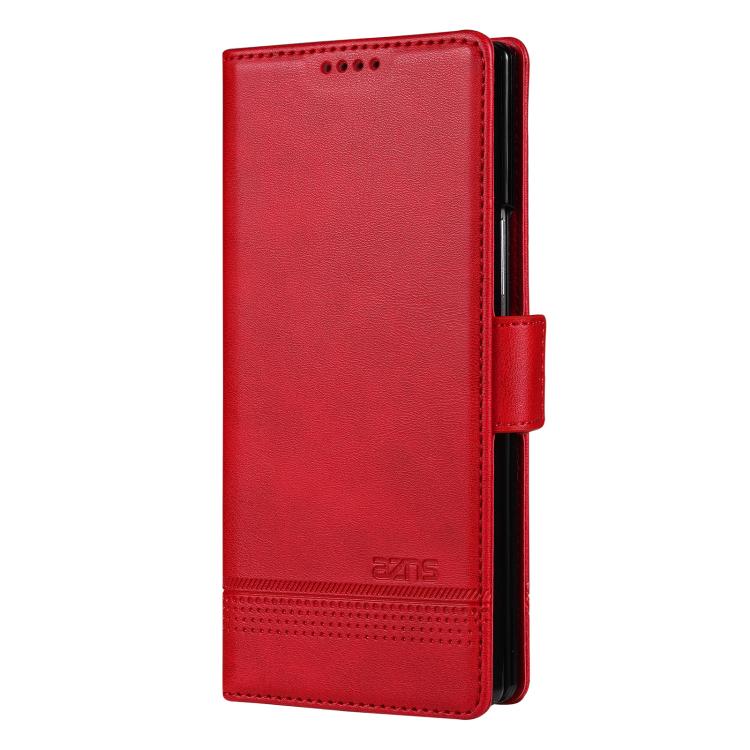AZNS Magnetic Calf Texture Flip Leather Phone Case, For Samsung Galaxy Z Fold5 5G, For Samsung Galaxy Z Flip5 5G