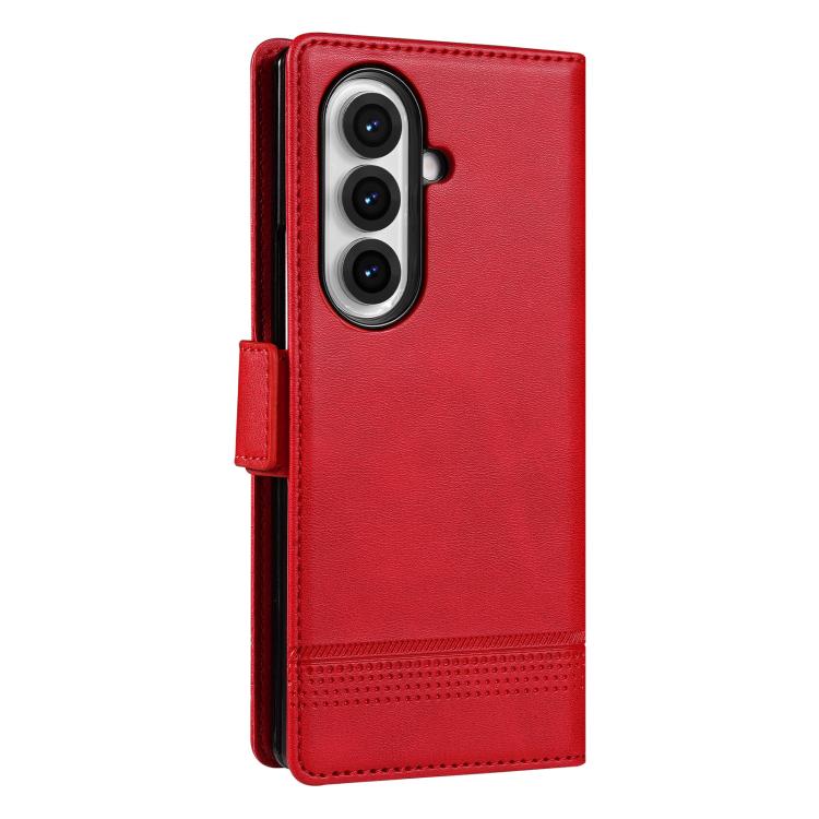 AZNS Magnetic Calf Texture Flip Leather Phone Case, For Samsung Galaxy Z Fold5 5G, For Samsung Galaxy Z Flip5 5G