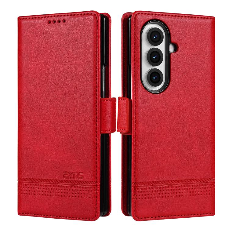 AZNS Magnetic Calf Texture Flip Leather Phone Case, For Samsung Galaxy Z Fold5 5G, For Samsung Galaxy Z Flip5 5G