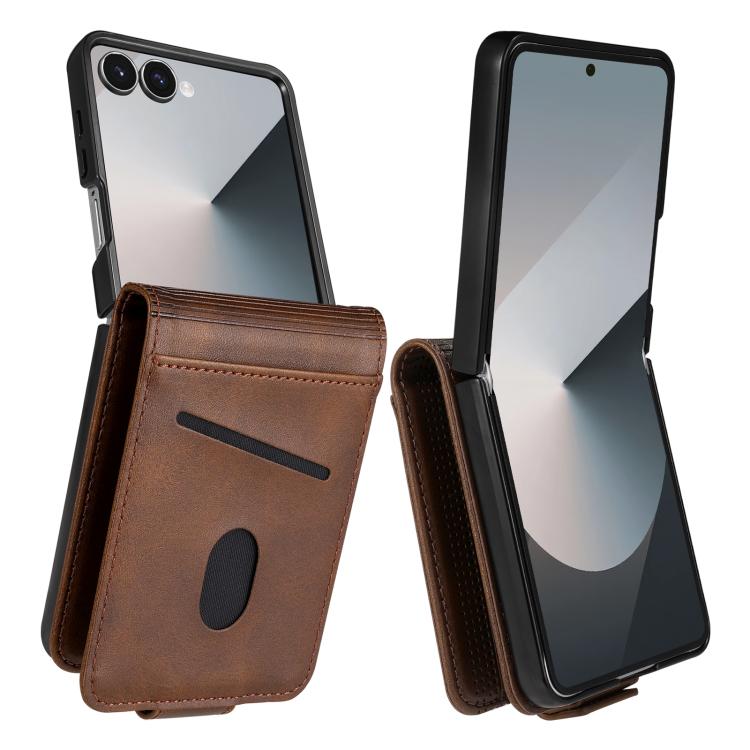 AZNS Magnetic Calf Texture Flip Leather Phone Case, For Galaxy Z Fold8 5G, For Galaxy Z Fold8 Ultra 5G, For Galaxy Z Flip8 5G, For Samsung Galaxy Z Flip7 FE / Flip6