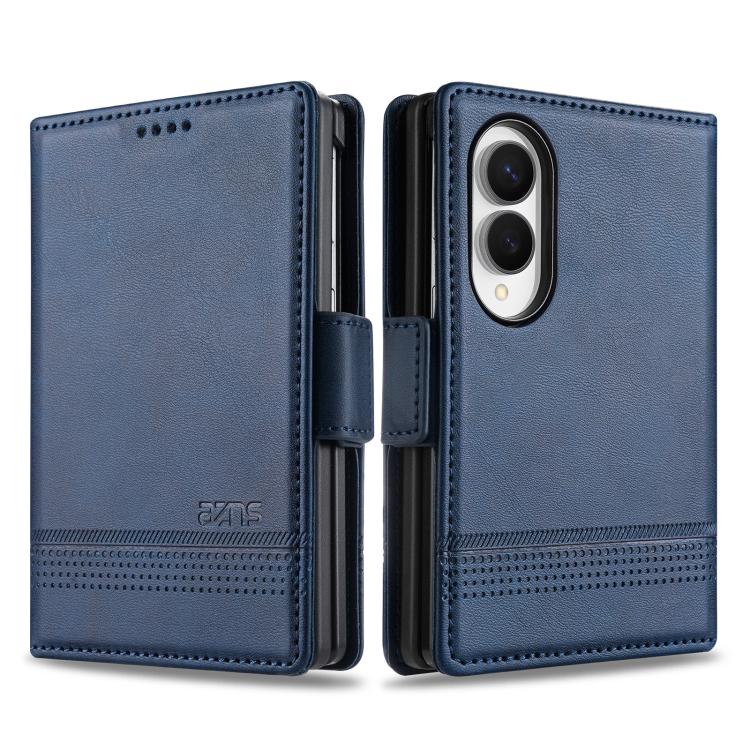 AZNS Magnetic Calf Texture Flip Leather Phone Case, For Galaxy Z Fold8 5G, For Galaxy Z Fold8 Ultra 5G, For Galaxy Z Flip8 5G, For Samsung Galaxy Z Flip7 FE / Flip6