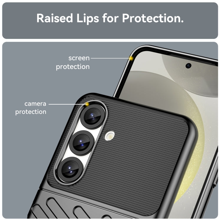 Thunderbolt Shockproof TPU Phone Case, For Samsung Galaxy S25 5G, For Samsung Galaxy S25+ 5G, For Samsung Galaxy S25 Ultra 5G, For Samsung Galaxy S24+ 5G, For Samsung Galaxy S23 FE 5G