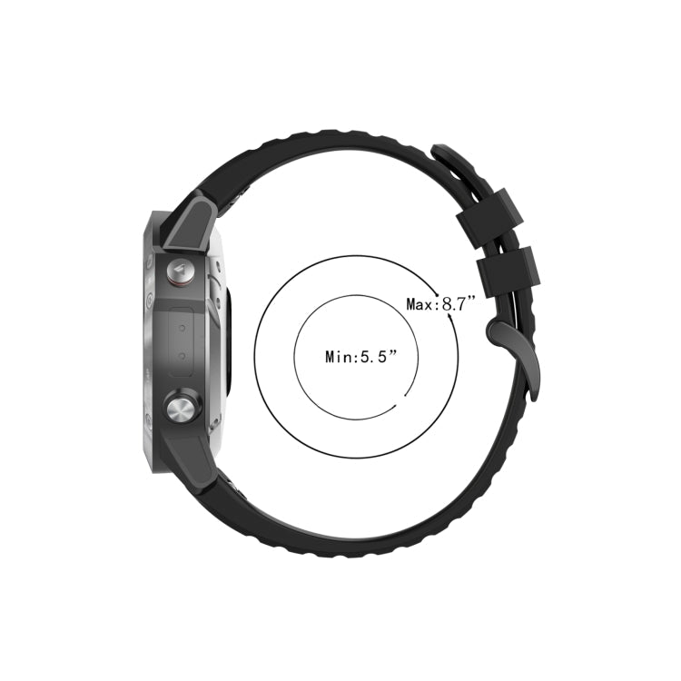 Sports Silicone Watch Band, For Garmin  Instinct 2 Solar