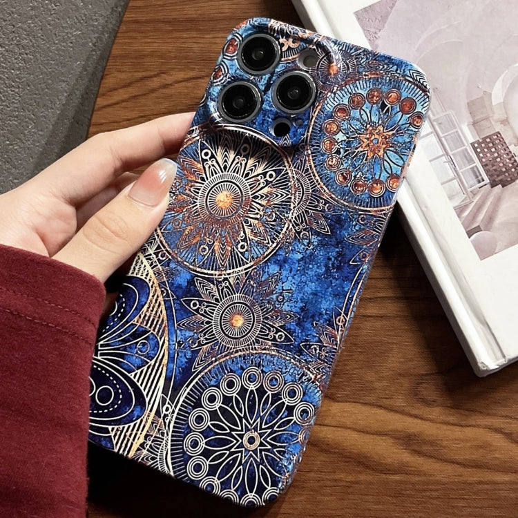Painted Pattern Precise Hole PC Phone Case, For iPhone 12 Pro Max