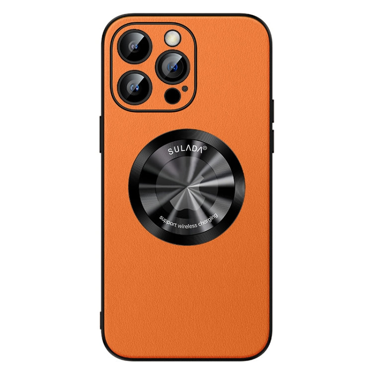 SULADA Microfiber Leather MagSafe Magnetic Phone Case, For iPhone 14 Pro, For iPhone 14 Pro Max, For iPhone 13 Pro Max