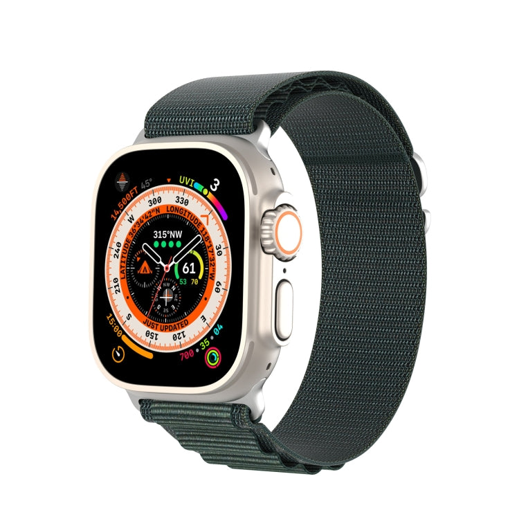 DUX DUCIS GS Series Nylon Loop Watch Band, For Apple Watch Ultra 49mm, For Apple Watch SE 2023 44mm, For Apple Watch SE 2023 40mm, For Apple Watch Ultra 2 49mm, For Apple Watch Series 9 45mm, For Apple Watch SE 2022 40mm