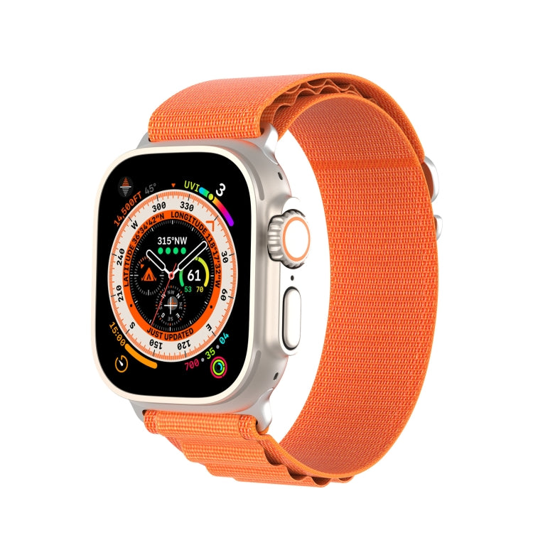 DUX DUCIS GS Series Nylon Loop Watch Band, For Apple Watch Ultra 49mm, For Apple Watch SE 2023 44mm, For Apple Watch SE 2023 40mm, For Apple Watch Ultra 2 49mm, For Apple Watch SE 2022 40mm, For Apple Watch Series 9 45mm, For Apple Watch Series 9 41mm