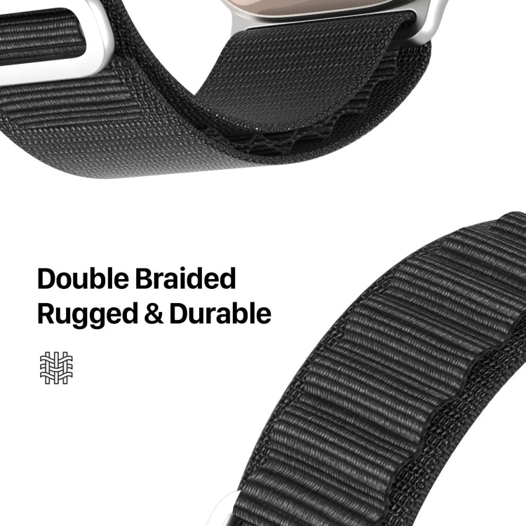 DUX DUCIS GS Series Nylon Loop Watch Band, For Apple Watch Series 6 40mm, For Apple Watch Series 6 44mm, For Apple Watch Series 5 44mm, For Apple Watch Series 5 40mm, For Apple Watch Series 4 44mm, For Apple Watch 42mm, For Apple Watch Series 4 40mm   ...