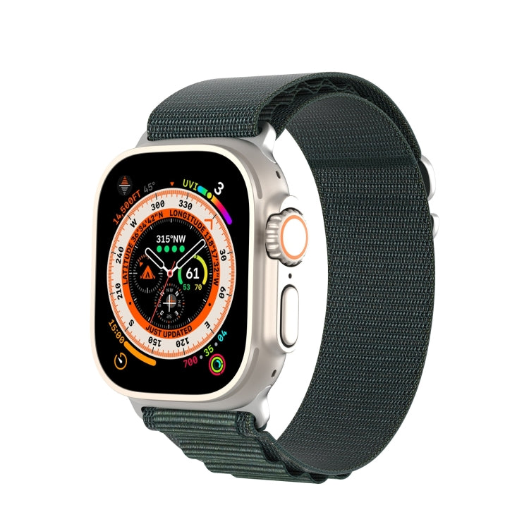 DUX DUCIS GS Series Nylon Loop Watch Band, For Apple Watch Ultra 49mm, For Apple Watch SE 2023 44mm, For Apple Watch SE 2023 40mm, For Apple Watch Ultra 2 49mm, For Apple Watch SE 2022 40mm, For Apple Watch Series 9 45mm, For Apple Watch Series 9 41mm