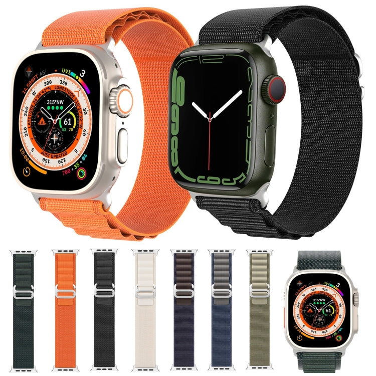 DUX DUCIS GS Series Nylon Loop Watch Band, For Apple Watch SE 2022 44mm, For Apple Watch Series 9 41mm, For Apple Watch Series 8 41mm, For Apple Watch SE 40mm, For Apple Watch Series 8 45mm, For Apple Watch SE 44mm