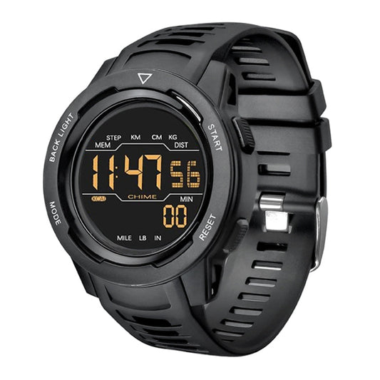 SPOVAN P100 LED Luminous Pedometer Multifunctional Sports Electronic Watch