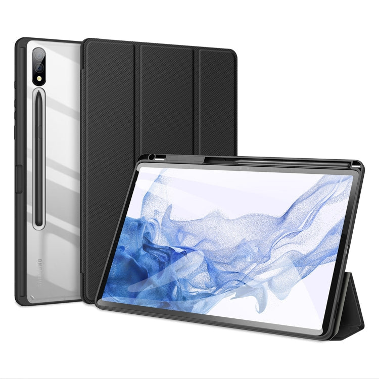 DUX DUCIS TOBY Series Antiskid Leather Tablet Case with Sleep / Wake-up Function, For Galaxy Tab S12+, For Samsung Galaxy Tab S10 Lite / S10 FE, For Samsung Galaxy Tab S10 FE+, For Samsung Galaxy Tab S10 Ultra, For Samsung Galaxy Tab S10+              ...