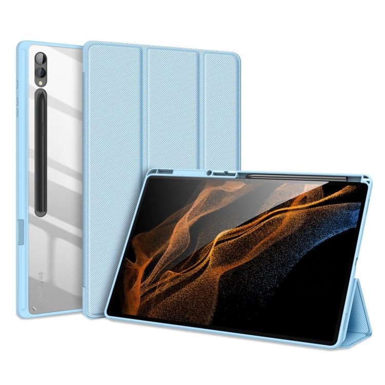 DUX DUCIS TOBY Series Antiskid Leather Tablet Case with Sleep / Wake-up Function, For Galaxy Tab S12+, For Samsung Galaxy Tab S10 Lite / S10 FE, For Samsung Galaxy Tab S10 FE+, For Samsung Galaxy Tab S10 Ultra, For Samsung Galaxy Tab S10+              ...