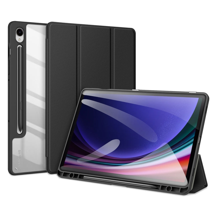 DUX DUCIS TOBY Series Antiskid Leather Tablet Case with Sleep / Wake-up Function, For Galaxy Tab S12+, For Samsung Galaxy Tab S10 Lite / S10 FE, For Samsung Galaxy Tab S10 FE+, For Samsung Galaxy Tab S10 Ultra, For Samsung Galaxy Tab S10+              ...
