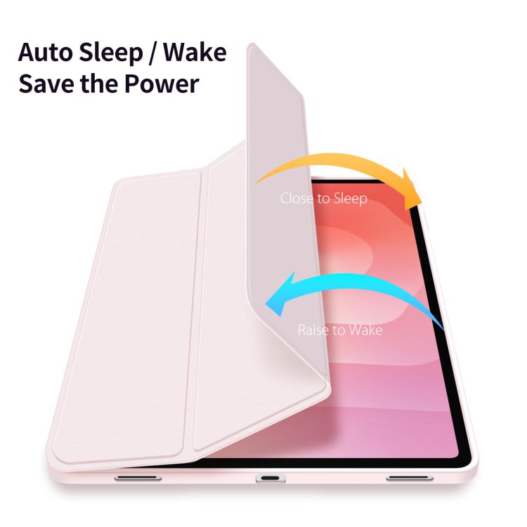 DUX DUCIS TOBY Series Antiskid Leather Tablet Case with Sleep / Wake-up Function, For Samsung Galaxy Tab S10 Lite / S10 FE, For Samsung Galaxy Tab S10 FE+, For Samsung Galaxy Tab S10 Ultra, For Samsung Galaxy Tab S10+, For Samsung Galaxy Tab S9 FE+    ...