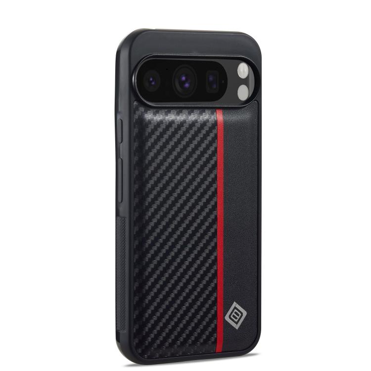 LC.IMEEKE 3 in 1 Carbon Fiber Texture Shockproof Phone Case, For Google Pixel 11 Pro XL, For Google Pixel 11 / 11 Pro, For Google Pixel 10 Pro XL, For Google Pixel 10 / 10 Pro, For Google Pixel 9a, For Google Pixel 9 Pro XL, For Google Pixel 9 / 9 Pro ...