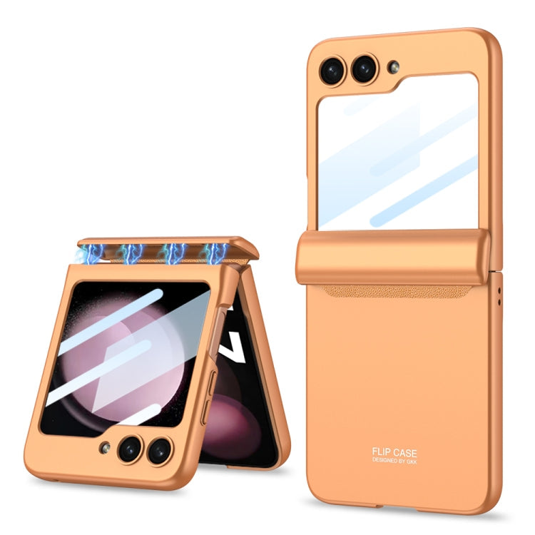 GKK Integrated Magnetic Full Coverage Folding Phone Case, For Samsung Galaxy Z Flip5