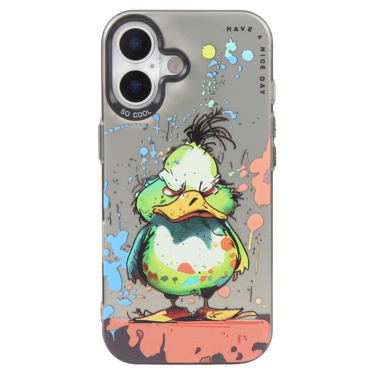 Animal Pattern Oil Painting Series PC + TPU Phone Case, For iPhone 17