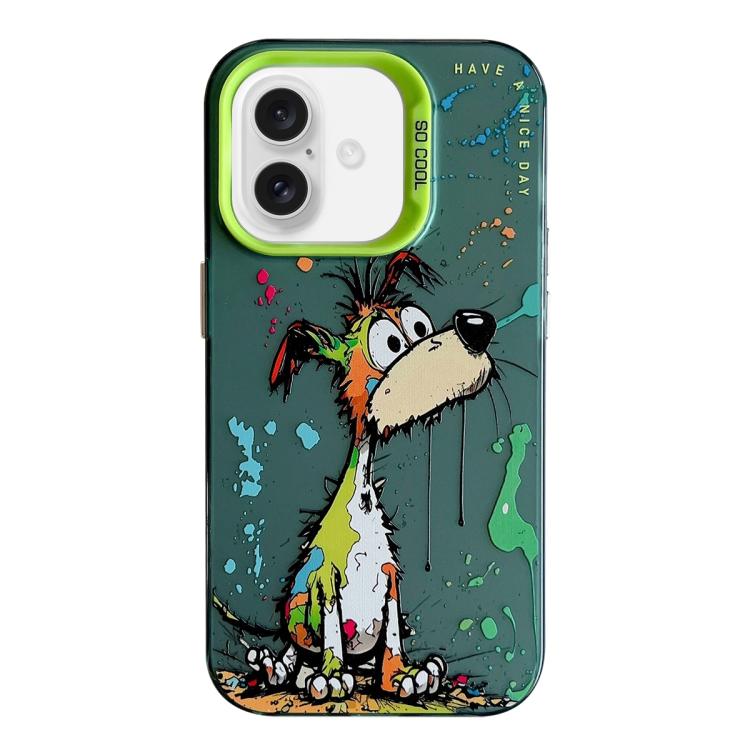 Animal Pattern Oil Painting Series PC + TPU Phone Case, For iPhone Air