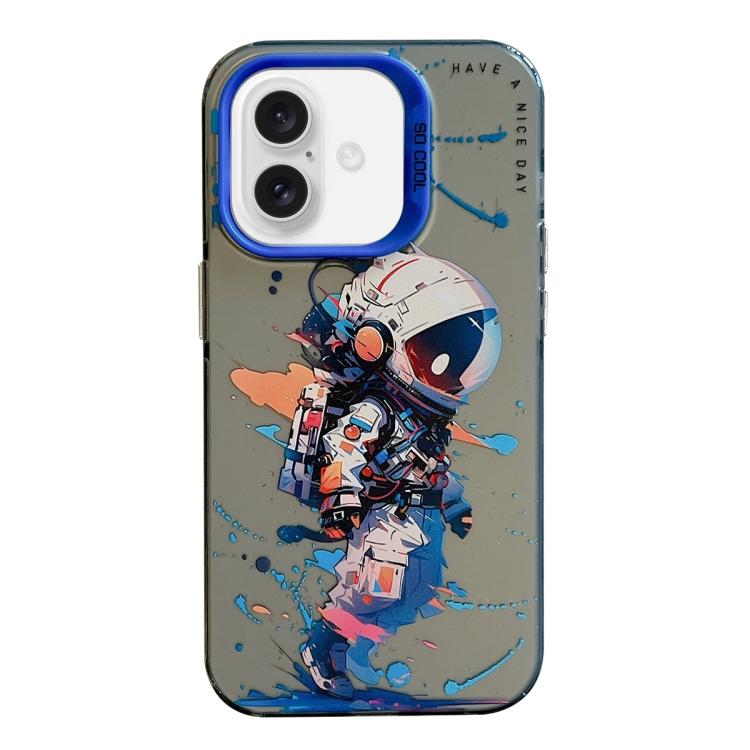 Animal Pattern Oil Painting Series PC + TPU Phone Case, For iPhone Air