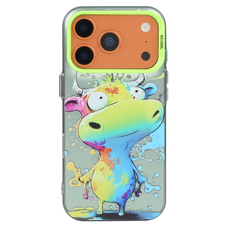 Animal Pattern Oil Painting Series PC + TPU Phone Case, For iPhone 17e / 16e