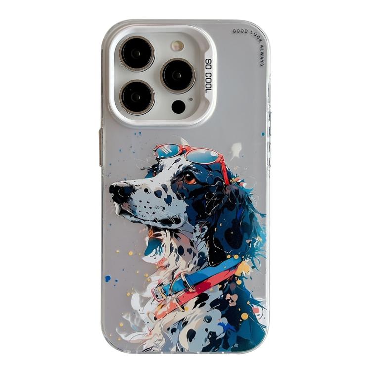 Animal Pattern Oil Painting Series PC + TPU Phone Case, For iPhone 17 Pro