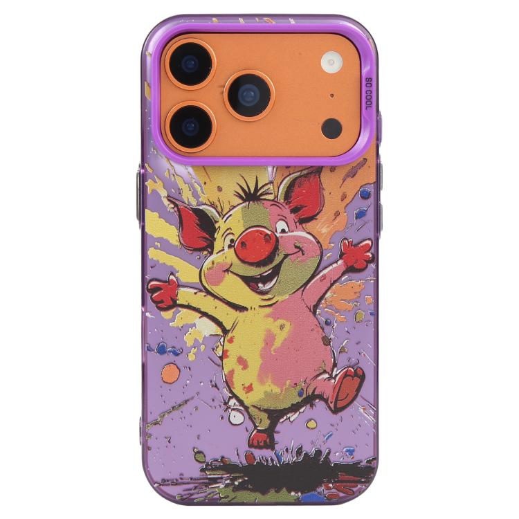 Animal Pattern Oil Painting Series PC + TPU Phone Case, For iPhone 17e / 16e