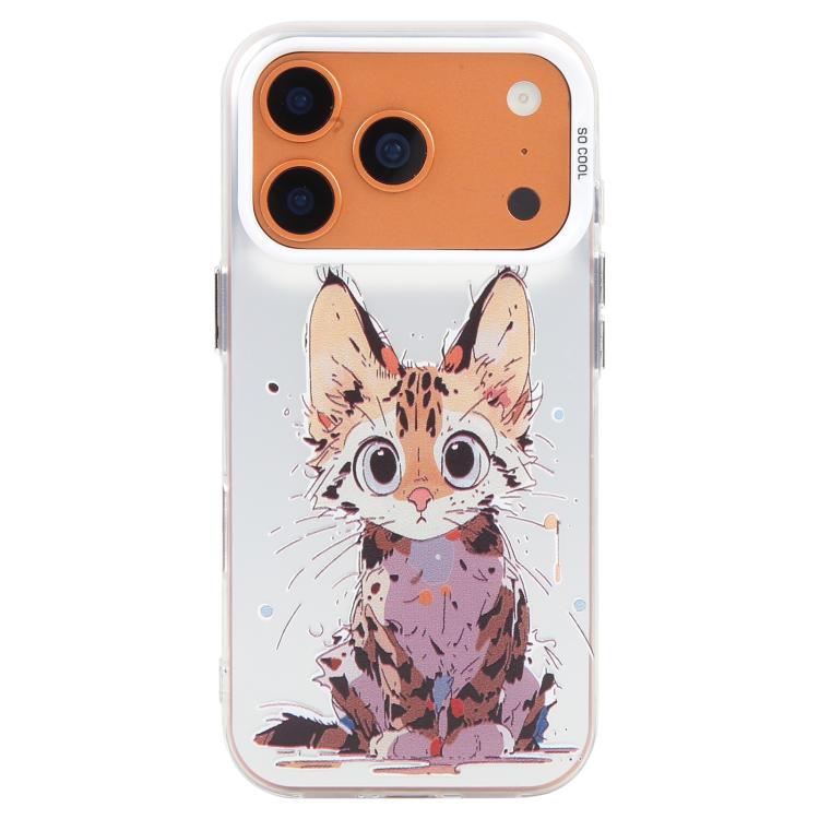 Animal Pattern Oil Painting Series PC + TPU Phone Case, For iPhone 17e / 16e