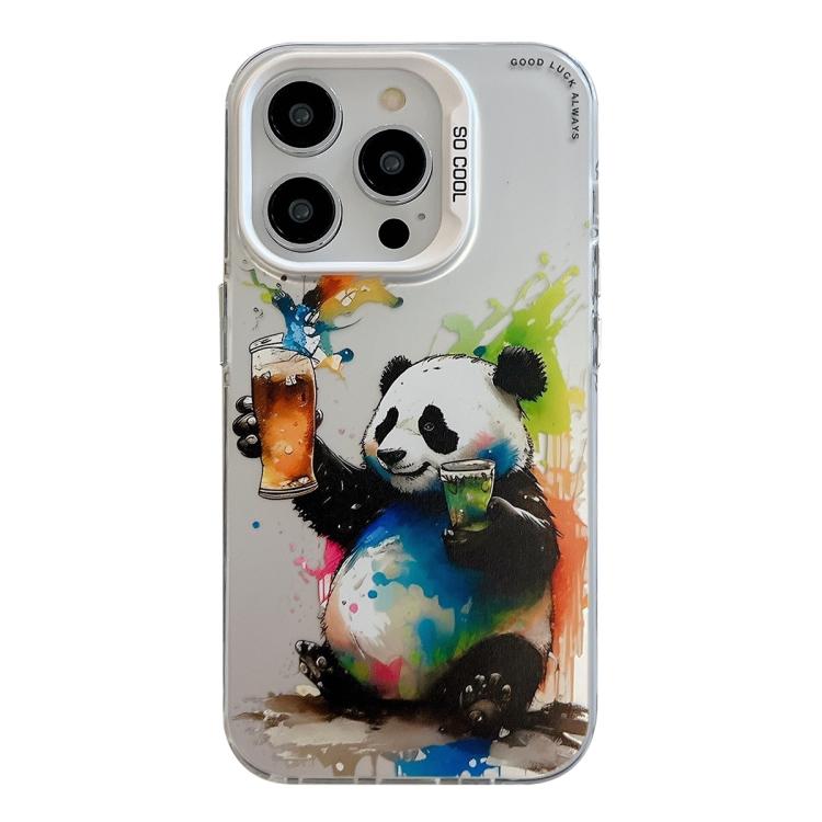 Animal Pattern Oil Painting Series PC + TPU Phone Case, For iPhone 17 Pro