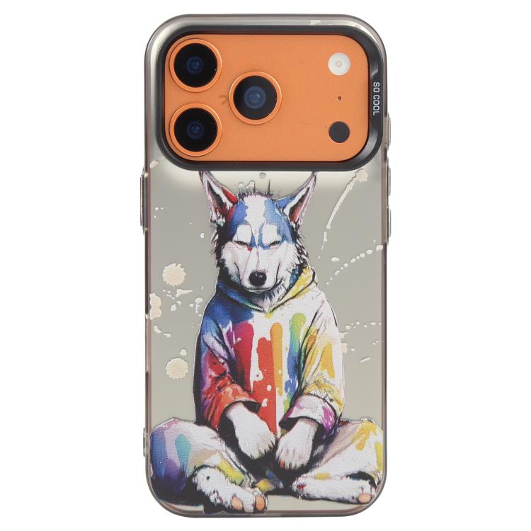 Animal Pattern Oil Painting Series PC + TPU Phone Case, For iPhone 17e / 16e