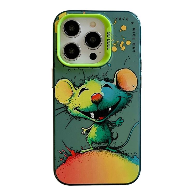 Animal Pattern Oil Painting Series PC + TPU Phone Case, For iPhone 17 Pro