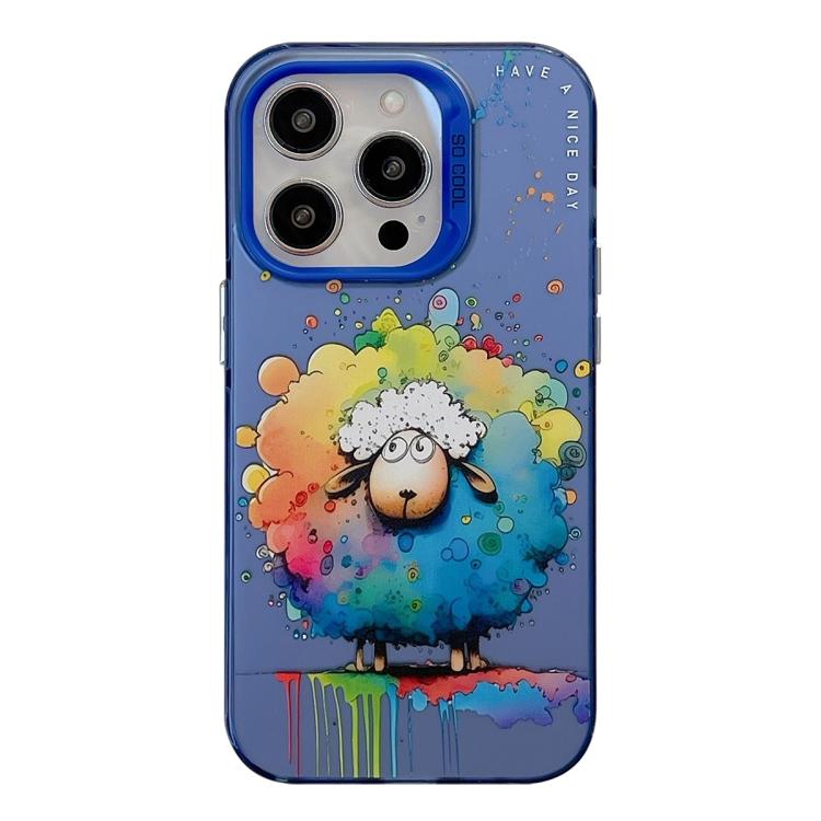 Animal Pattern Oil Painting Series PC + TPU Phone Case, For iPhone 17 Pro