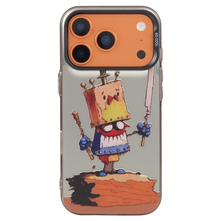 Animal Pattern Oil Painting Series PC + TPU Phone Case, For iPhone 17e / 16e