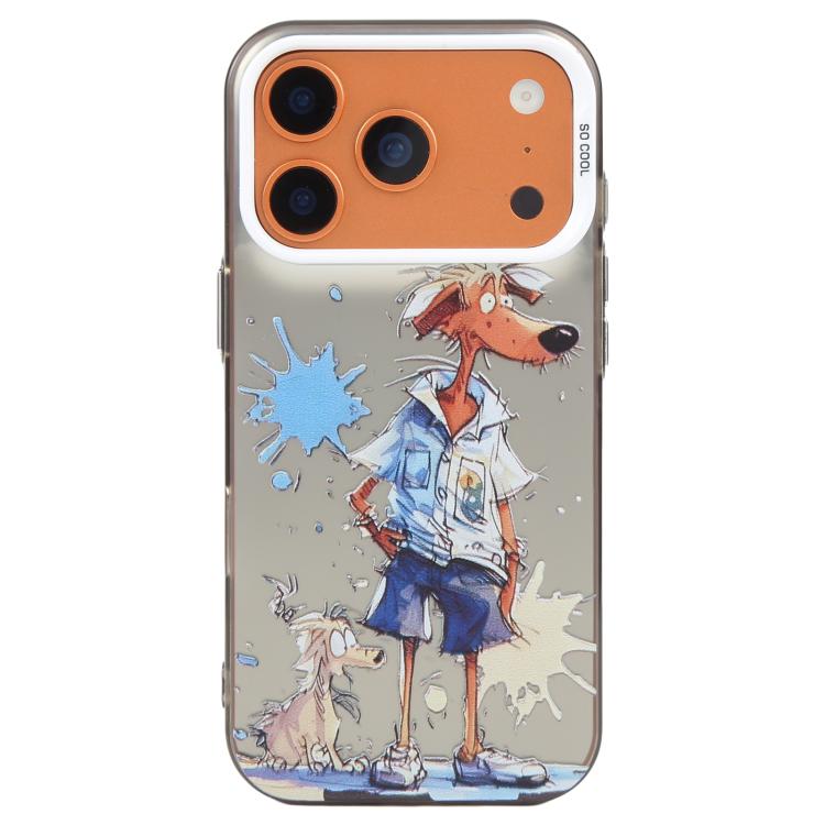 Animal Pattern Oil Painting Series PC + TPU Phone Case, For iPhone 17e / 16e