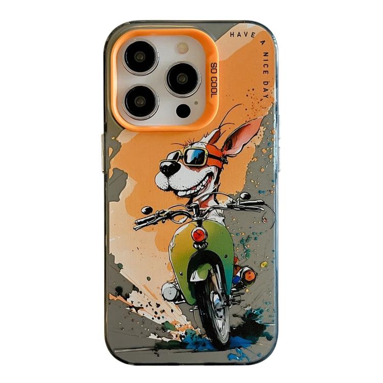 Animal Pattern Oil Painting Series PC + TPU Phone Case, For iPhone 17 Pro