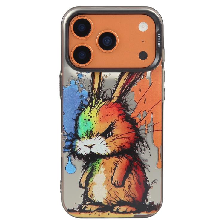 Animal Pattern Oil Painting Series PC + TPU Phone Case, For iPhone 17e / 16e