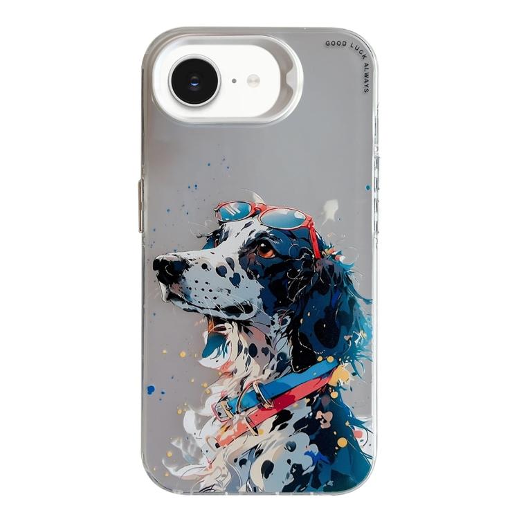 Animal Pattern Oil Painting Series PC + TPU Phone Case, For iPhone 17 Pro