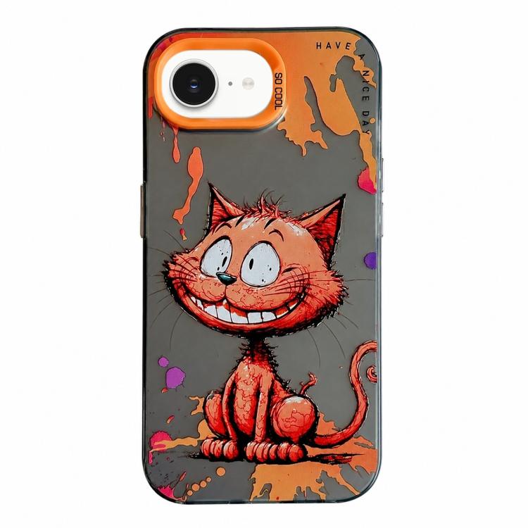 Animal Pattern Oil Painting Series PC + TPU Phone Case, For iPhone 17 Pro