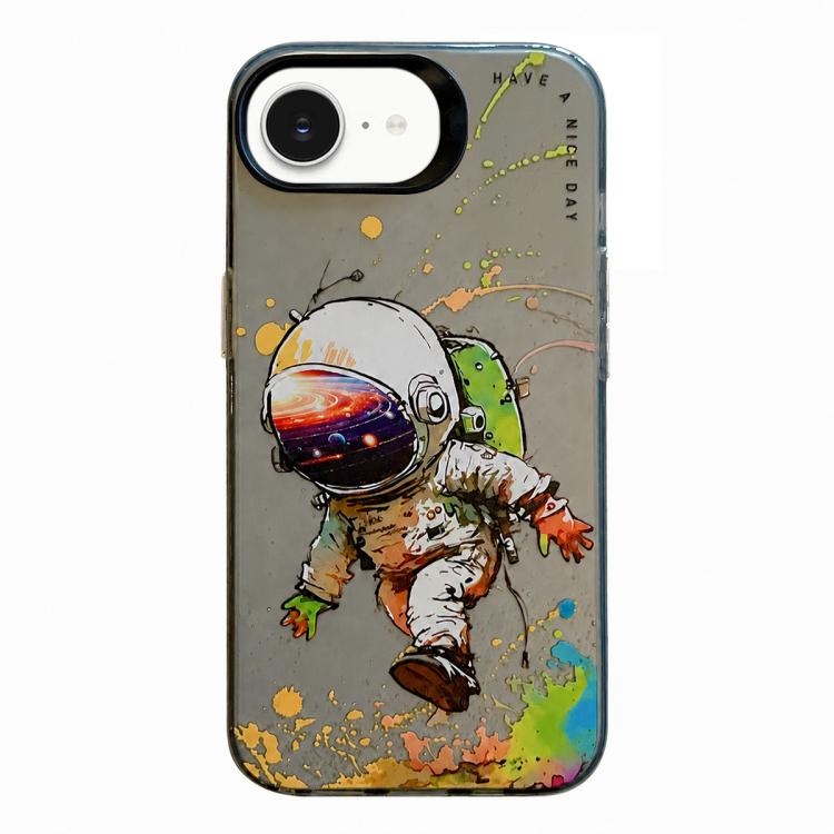 Animal Pattern Oil Painting Series PC + TPU Phone Case, For iPhone 17 Pro