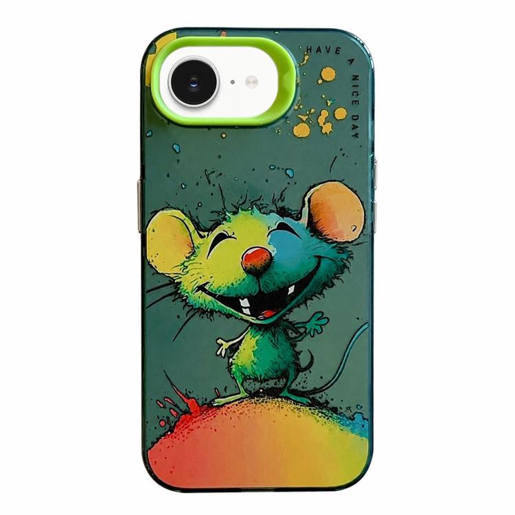 Animal Pattern Oil Painting Series PC + TPU Phone Case, For iPhone 17 Pro