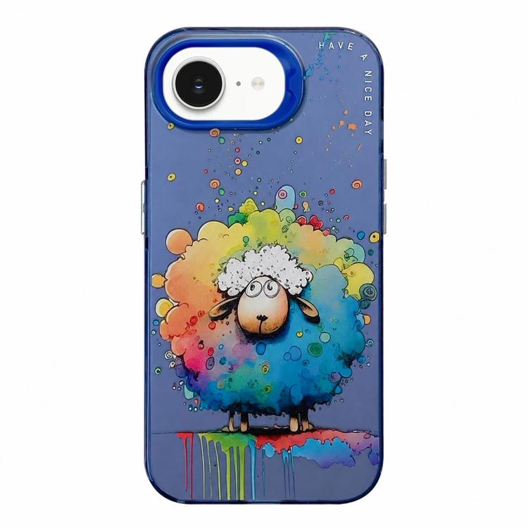 Animal Pattern Oil Painting Series PC + TPU Phone Case, For iPhone 17 Pro