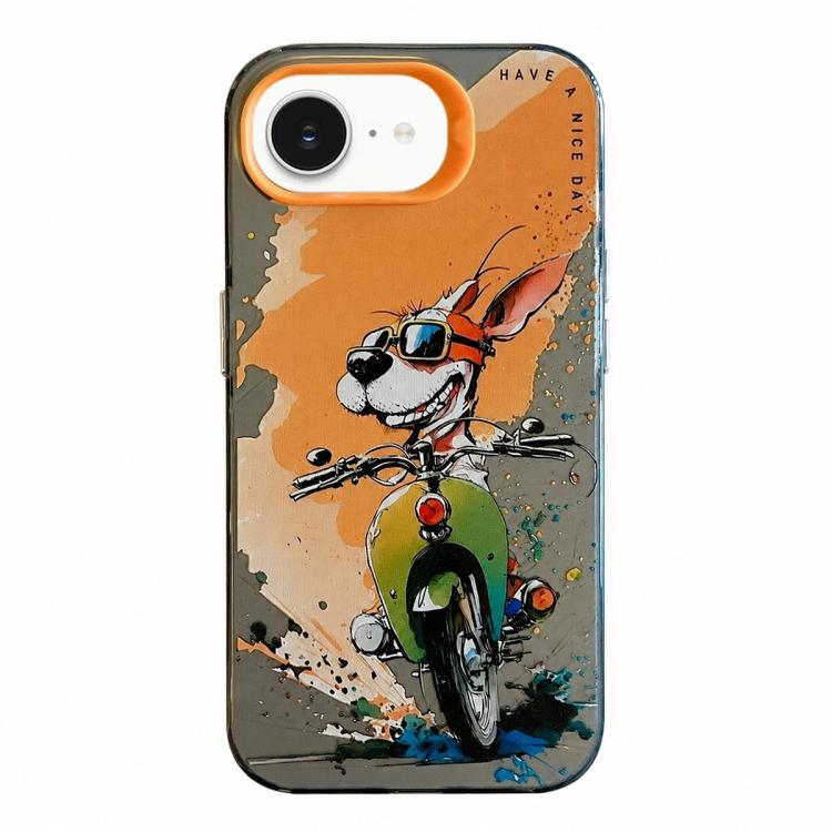 Animal Pattern Oil Painting Series PC + TPU Phone Case, For iPhone 17 Pro