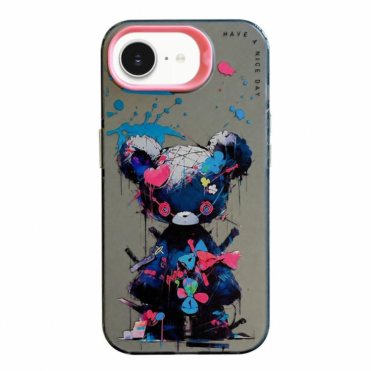 Animal Pattern Oil Painting Series PC + TPU Phone Case, For iPhone 17 Pro