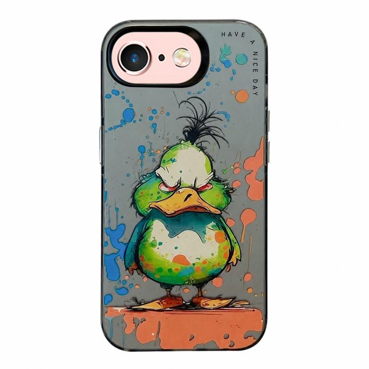 Animal Pattern Oil Painting Series PC + TPU Phone Case, For iPhone 6s / 6
