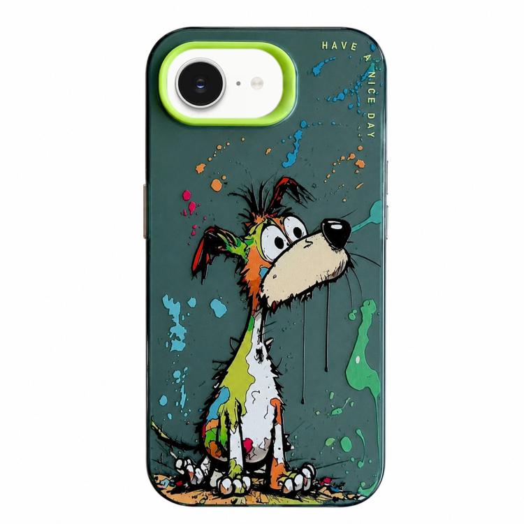 Animal Pattern Oil Painting Series PC + TPU Phone Case, For iPhone 7 / 8 / SE 2020